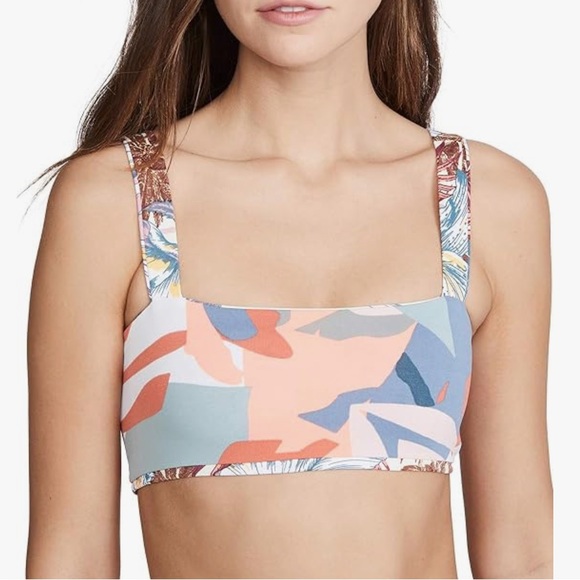 🌸🌴 MAAJI 🌴🌸 TROPICAL REVERSIBLE BIKINI TOP - Picture 12 of 13